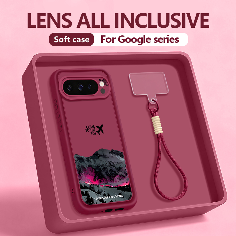 Google Pixel 9 Pro - Capa de Telefone com Padrão de