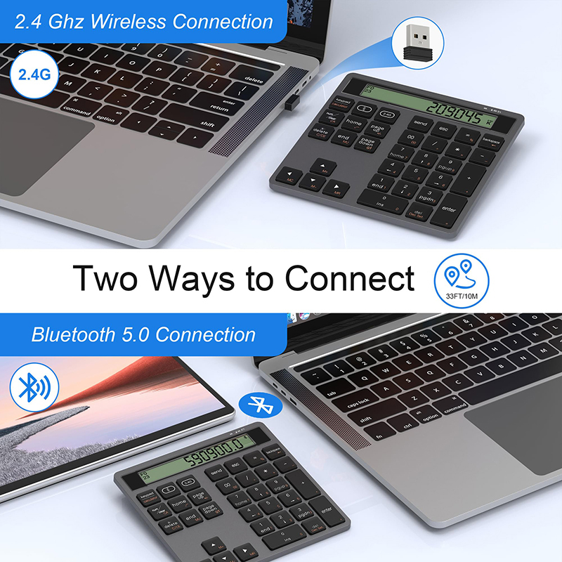 Phone Accessories Europe - Teclado Numérico Sem Fio USB JOMAA