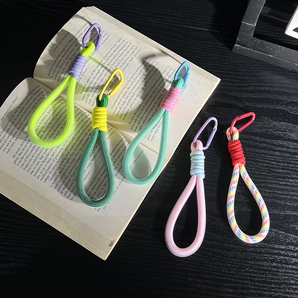 Phone Accessories Usa - Malha landyard fluorescente pingente saco do