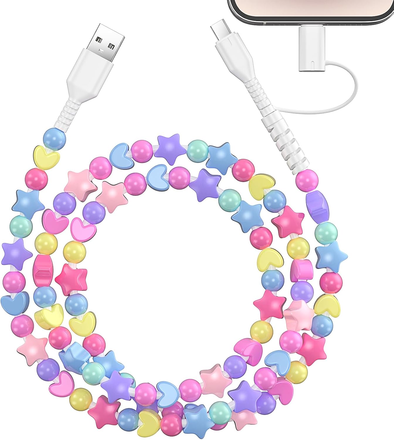Fast Charging Cable - Cabo de carregamento de contas, cabo