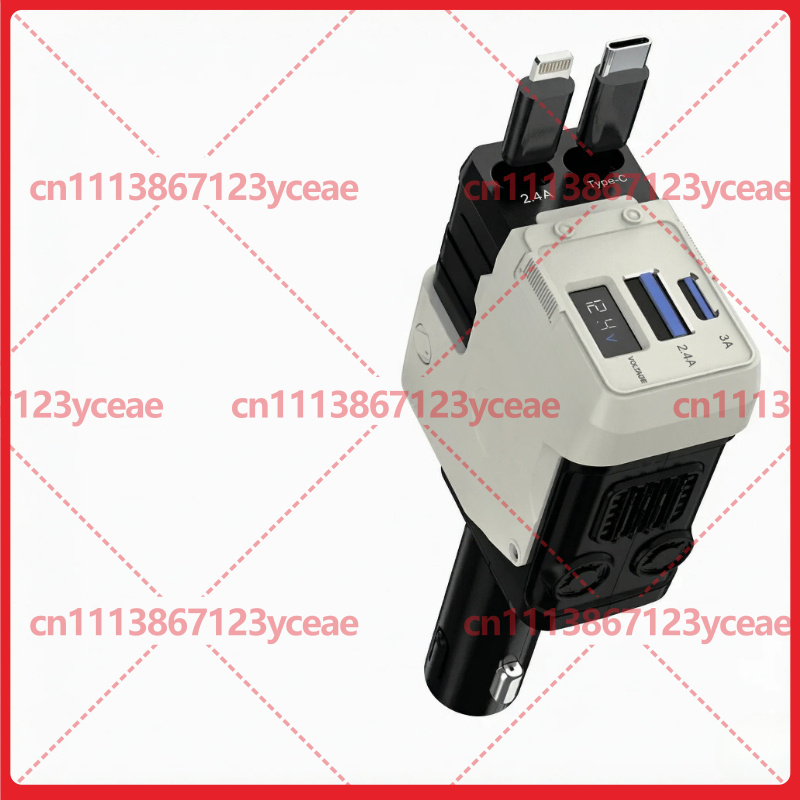 Fast Charging Cable - Carregador de carro Mecha, 120W, carregamento