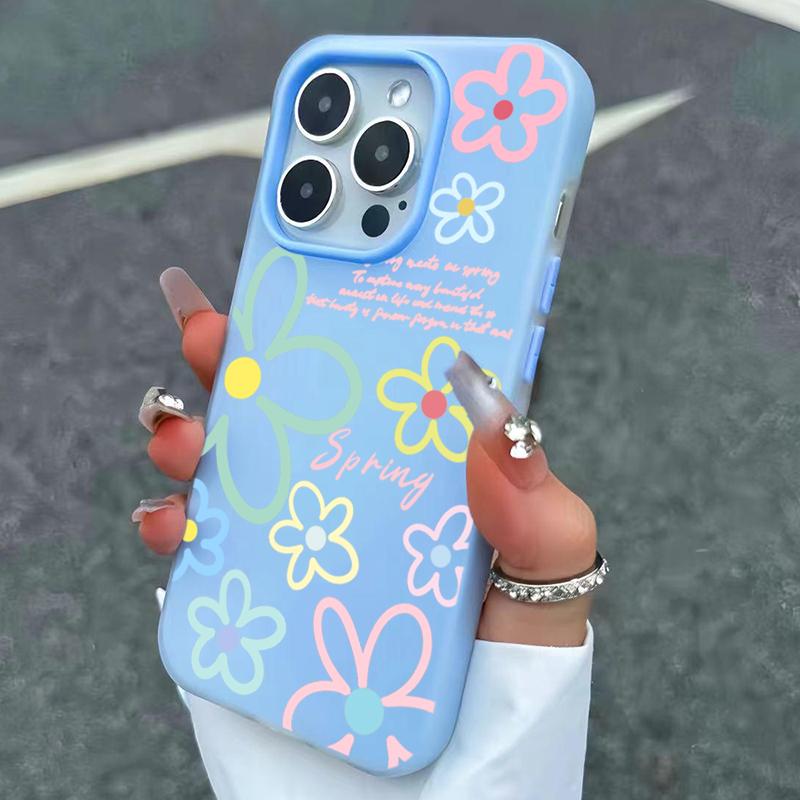 Xiaomi Phone Accessories - Capa de Telefone com Padrão Floral