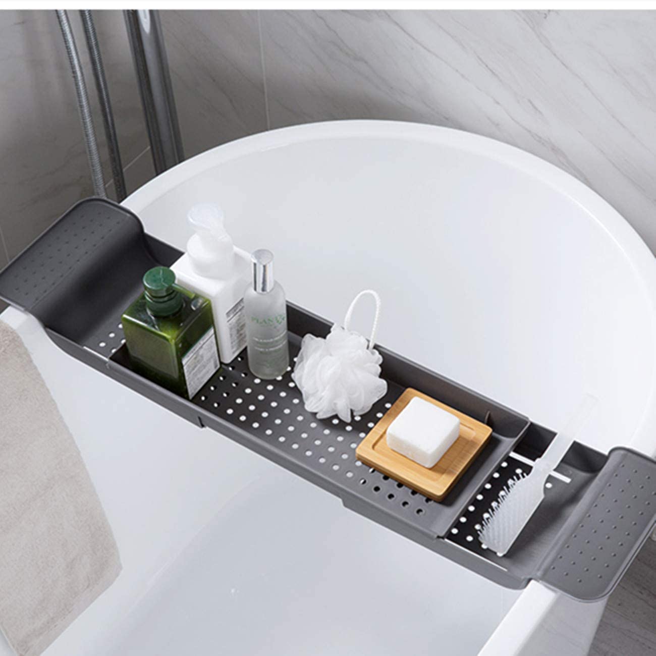 Phone Accessories Rack - Prateleira de Banho Expansível em Plástico