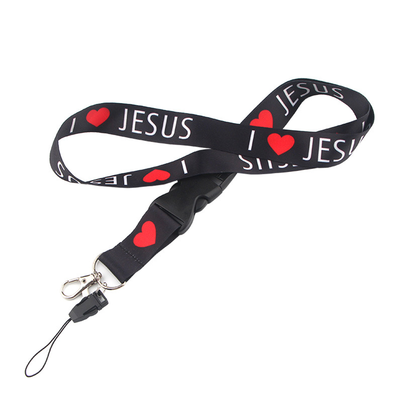 Eu amo Jesus-Segurança Pendura - Neck Hanging Phone Holder avaliação e preço