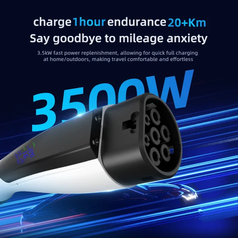 Romada novo 3.5kw 16a portátil - Fast Charging Cable avaliação e preço