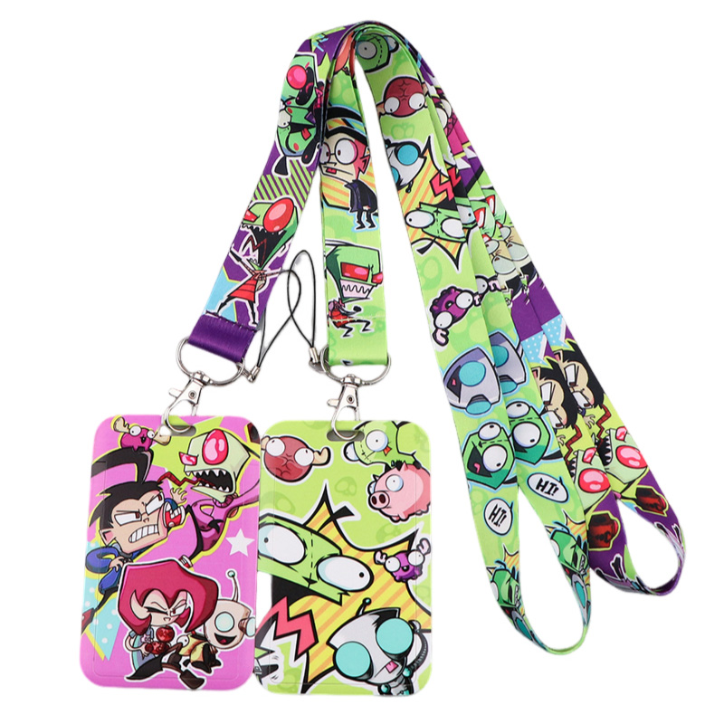 Alien invader zim pescoço cint - Neck Hanging Phone Holder avaliação e preço
