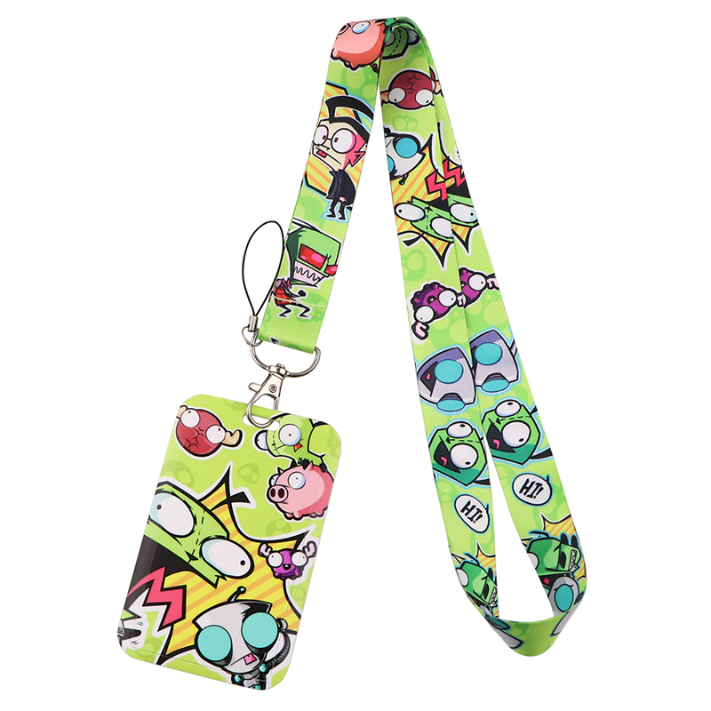 Alien invader zim pescoço cint - Neck Hanging Phone Holder avaliação e preço