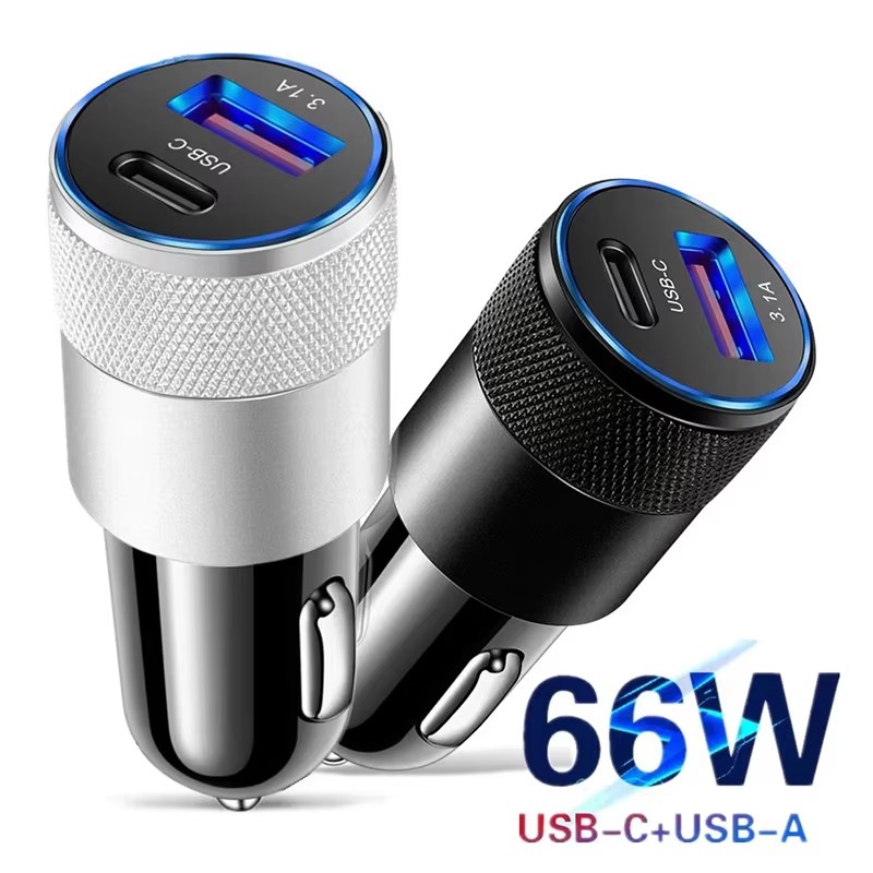 Carregador de carro USB de 66W - Fast Charging Cable avaliação e preço