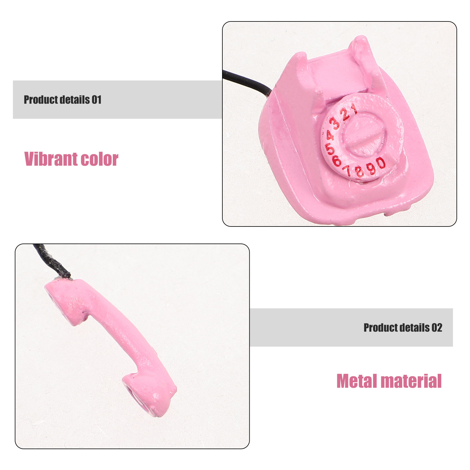 Telefone Rotativo em Miniatura - Phone Accessories Europe avaliação e preço