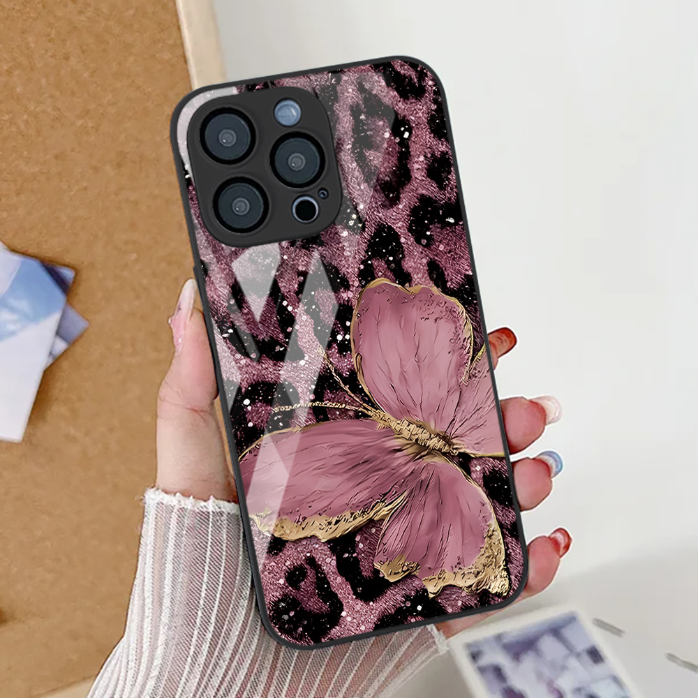 Borboleta leopardo impressão c - Tempered Glass Screen avaliação e preço