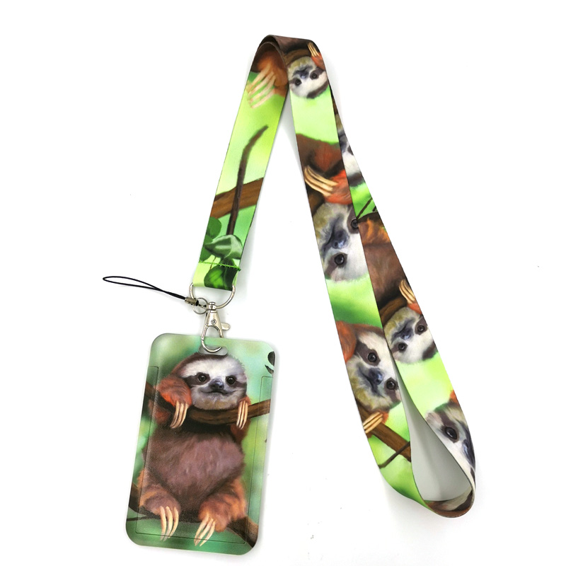Animal real preguiça anime cor - Neck Hanging Phone Holder avaliação e preço