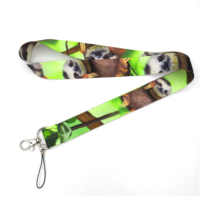 Animal real preguiça anime cor - Neck Hanging Phone Holder avaliação e preço