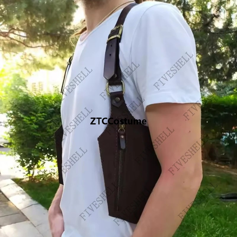 Bolsa de Ombro de Couro Mediev - Phone Accessories Europe avaliação e preço
