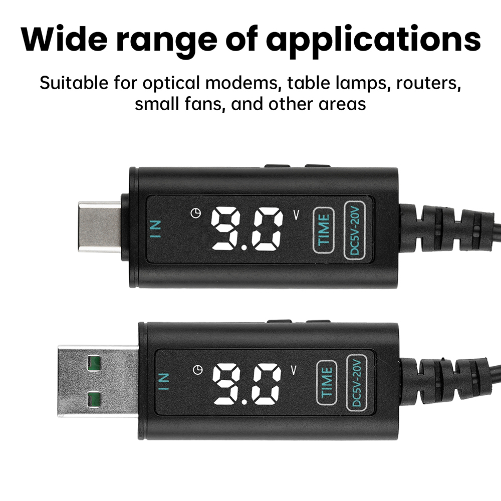 Conversor de Potência DC 5V 12 - Fast Charging Cable avaliação e preço