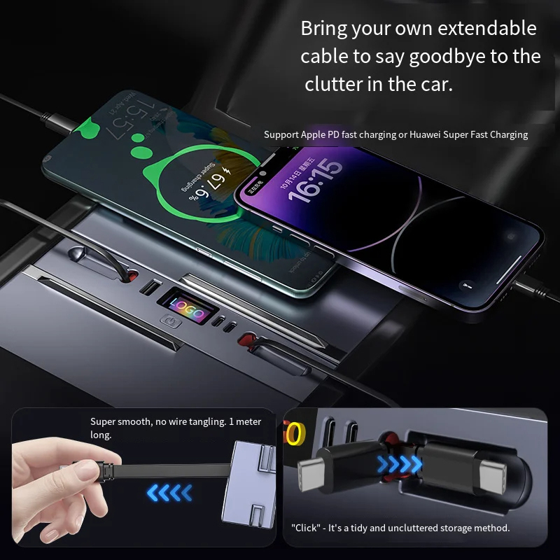 Carregador de Carro Multi-Port - Fast Charging Cable avaliação e preço