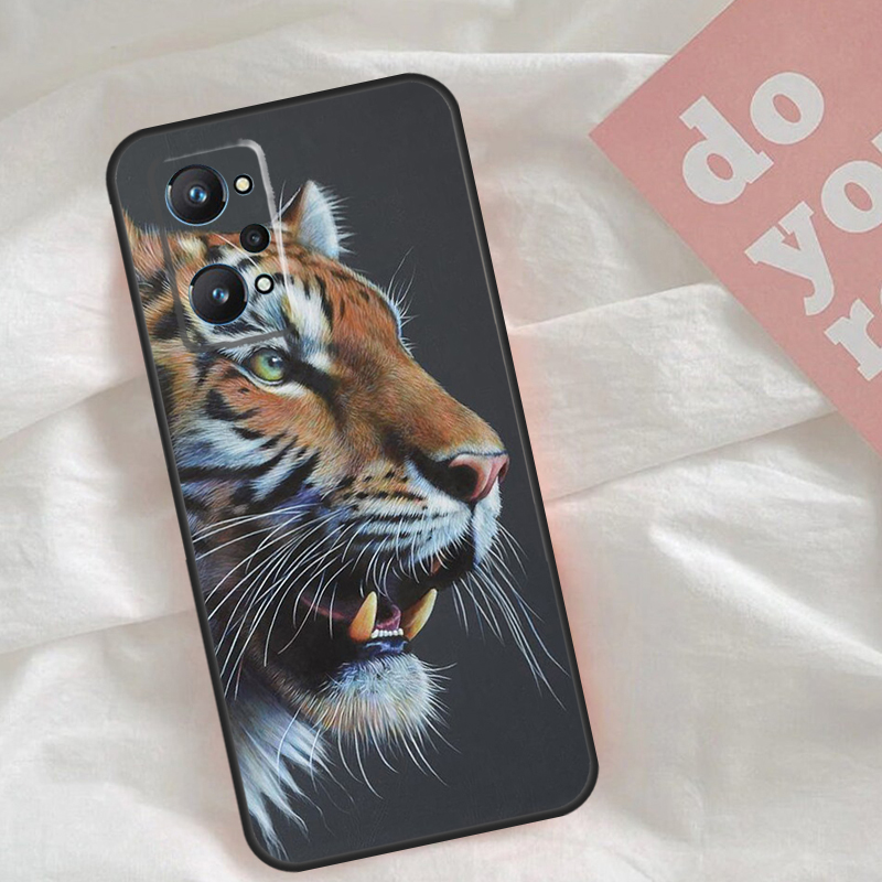 Capa de animal tigre para Real - Realme C67 avaliação e preço