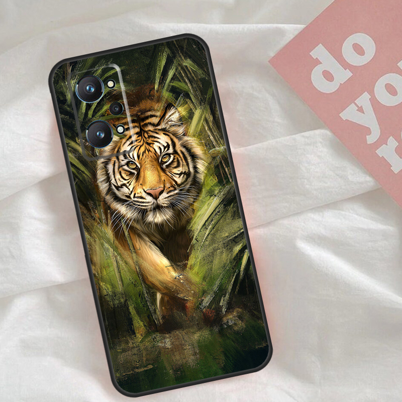 Capa de animal tigre para Real - Realme C67 avaliação e preço